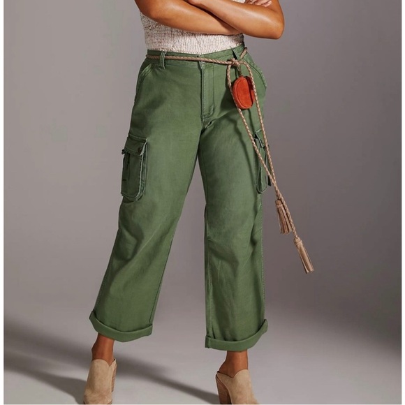 Pilcro Pants - Anthropologie Pilcro Utility Cargo Straight Leg Pants Sz 27